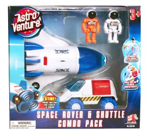 Astro Venture Space Rover and Shuttle combo pack