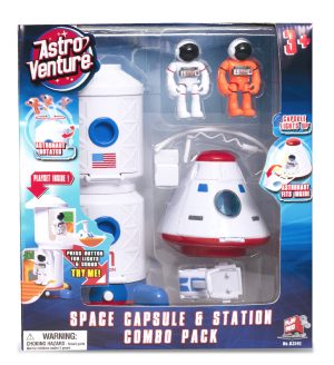 Astro Venture Space Capsule and Station combo pack