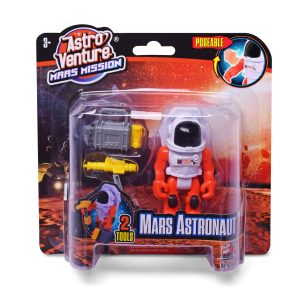 Mars Mission - Mars Astronaut with tools, single pack